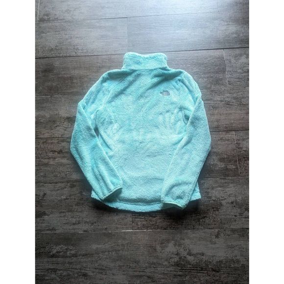 THE NORTH FACE Mint Green Sherpa Fleece Jacket - Picture 2 of 6